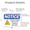 Signmission Radiation & Laser Sign, 7 in H x 10 in W, Aluminum, Rectangle OS-2PACK-NS-A-710-L-10604 - alternate 7